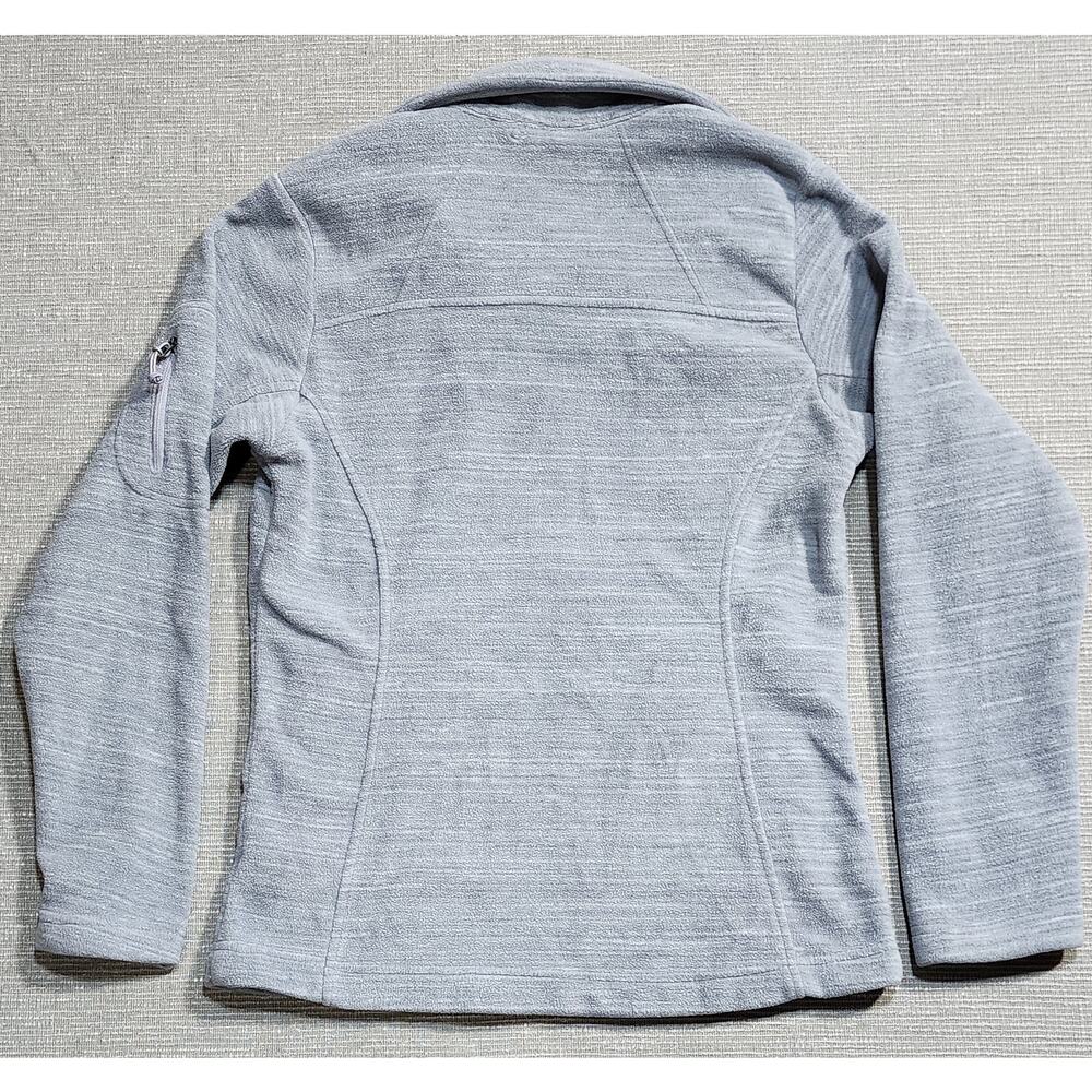 Columbia Womens Full Zip Fleece Jacket Gray Size Small - Picture 12 of 16